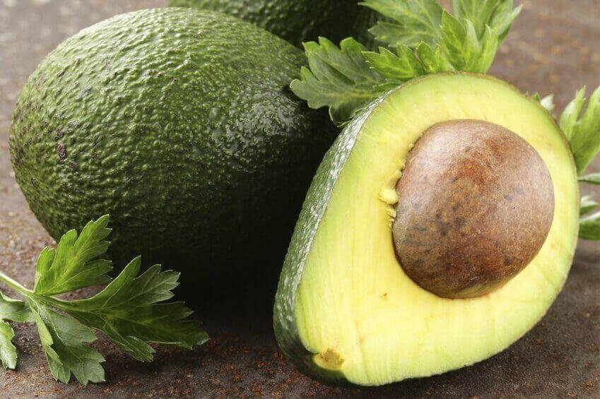 Avocado is een van die kalmerende voedingsmiddelen