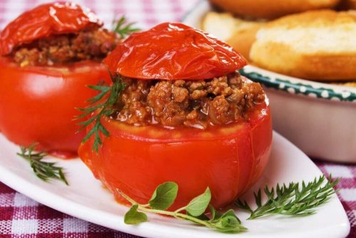Gevulde tomaten