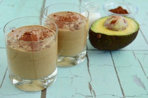 Chocoladesmoothie met avocado