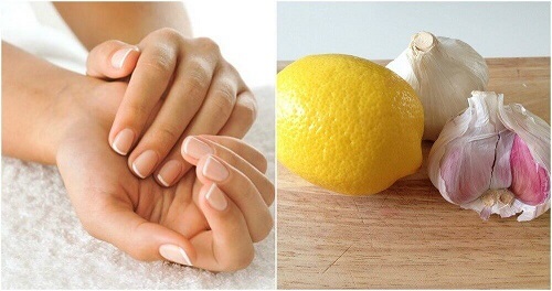 Een middeltje van knoflook en citroen om je nagels sterker te maken