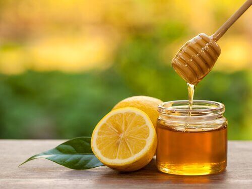 Een recept met honing en citroen