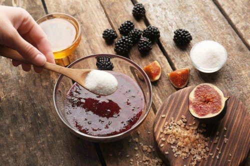 Bramen met kokos en bruine suiker