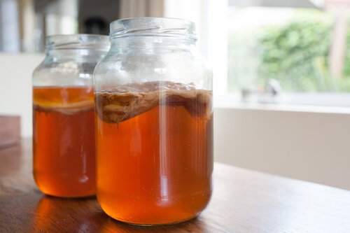 Kombucha-thee
