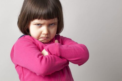 Kinderen weigeren soms een zoen te geven