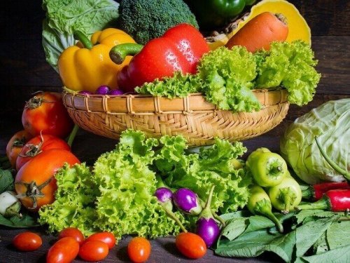 Een dieet rijk aan groenten