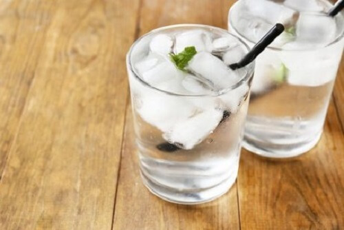Drink ijskoud water