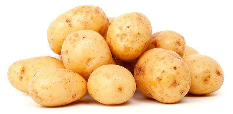 Een hoop aardappelen
