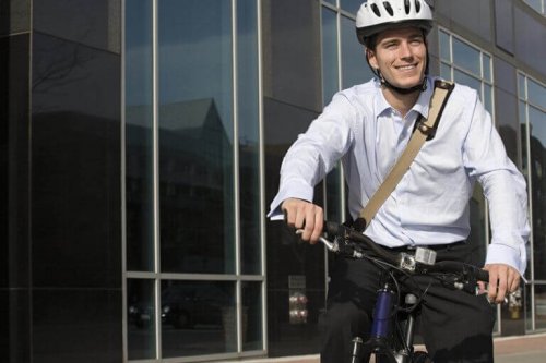 Fietsen naar het werk