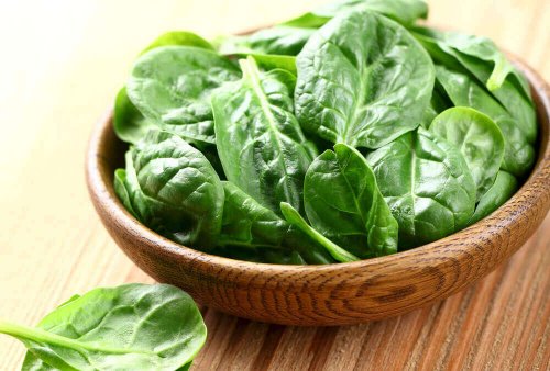 Groene spinazie