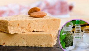 Heerlijke en gezonde zelfgemaakte amandelnoga