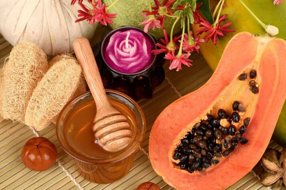 papaya en honing tegen cellulitis