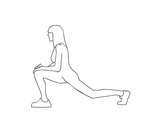 Stretchen van de benen