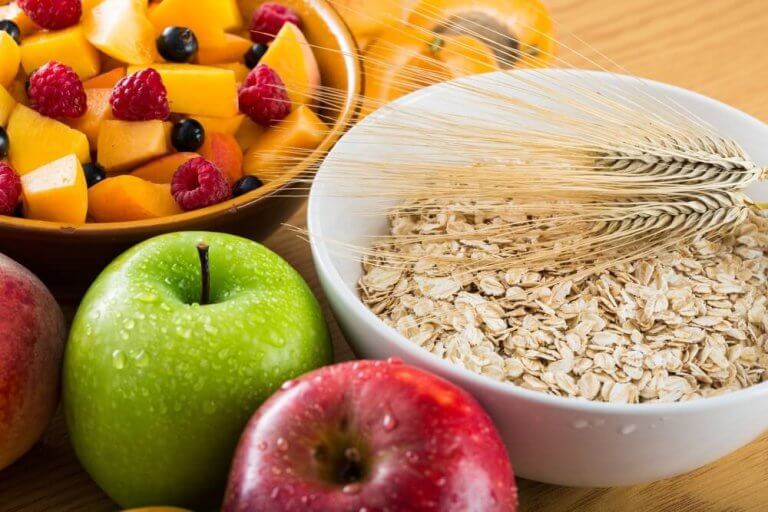 fruit en havermout