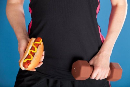 Hotdog en sporten