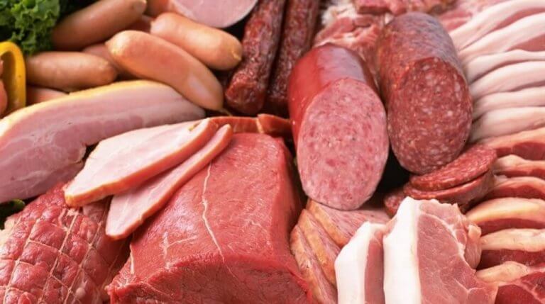 verschillende soorten rood vlees