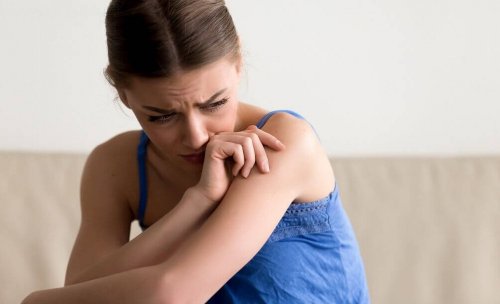 Vrouw met schuldgevoelens