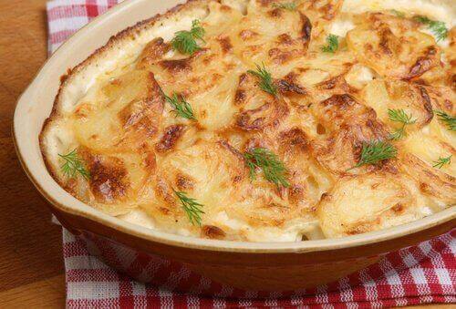 Aardappelgratin