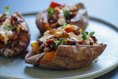 Bereiding aardappels uit de oven