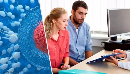 Man en vrouw op consult bij een arts