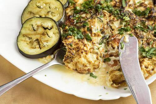 aubergine omelet recept voor gevulde aubergines