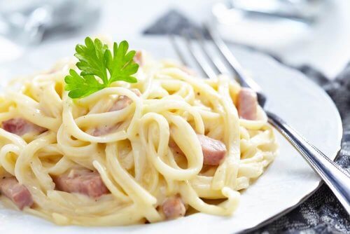 Spaghetti carbonara