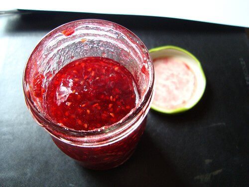 Jam met chiazaden