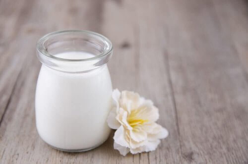 Kan met melk