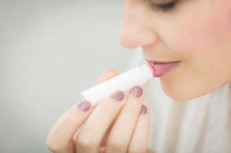 Lippenbalsem met zonbeschermingsfactor