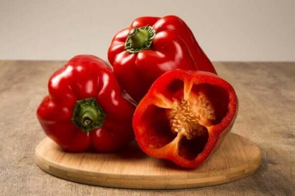 Eet rode paprika's om je ogen te beschermen