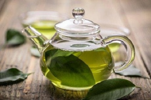 Groene thee met manukahoning