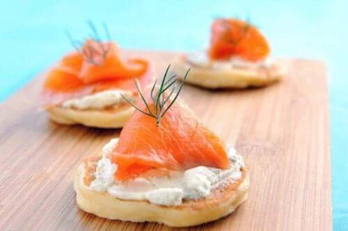 Blini’s met zalm