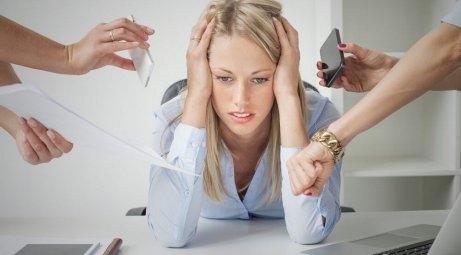 Stress veroorzaakt problemen