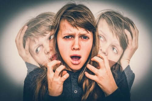 Iemand met een schizofreniforme stoornis