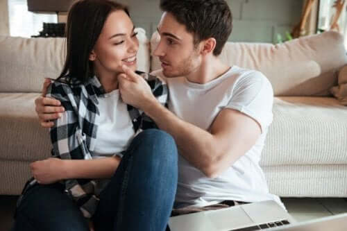Flirten verliefd worden