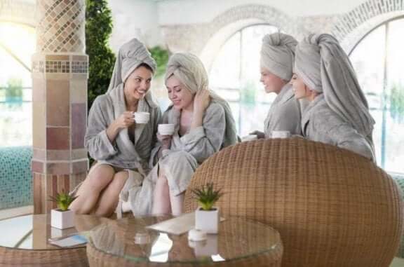 Spa dag als vrijgezellenfeest