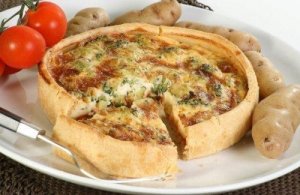 Maak deze heerlijke quiche met groenten en kaas