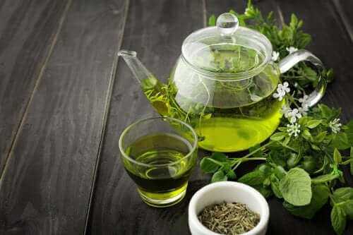 Groene thee om de bloedcirculatie te verbeteren