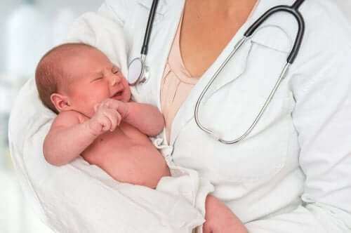 Huilende baby
