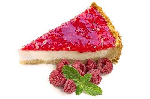 Frambozen cheesecake
