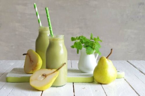 Peren en perensmoothies