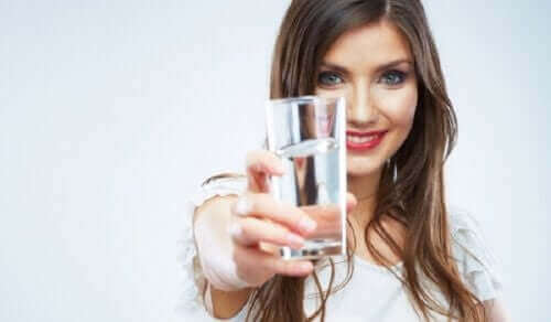 Veel water drinken is goed
