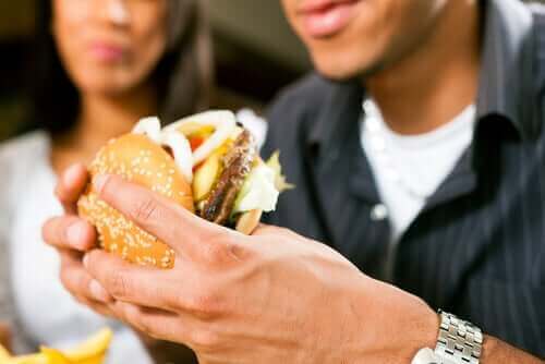 fastfood eten door tijdgebrek