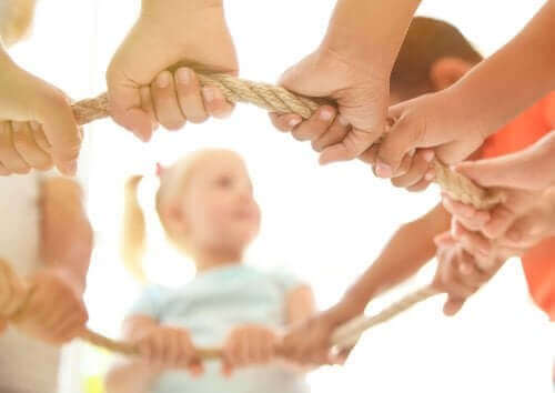 Aanmoedigen van samenwerkend spelen bij kinderen