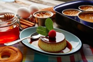 Caloriearme flan Napolitano maken