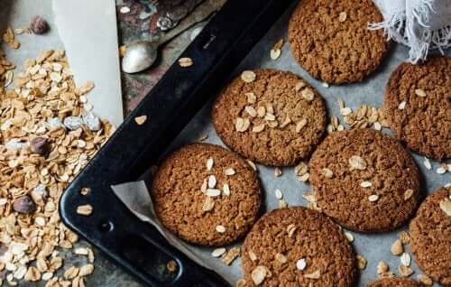 Recept voor suikervrije havermout-yoghurtkoekjes