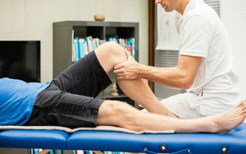 massage van de knie