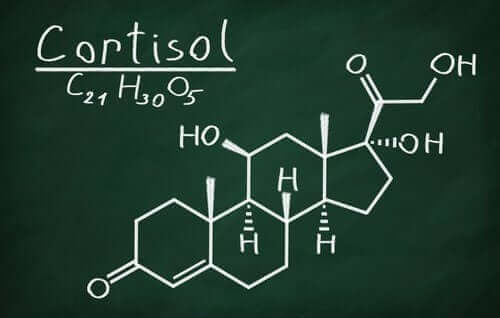 Chemische structuur van cortisol