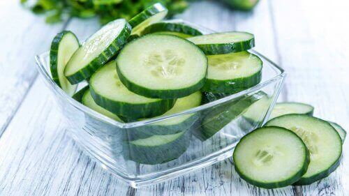 Komkommer is een natuurlijk diureticum