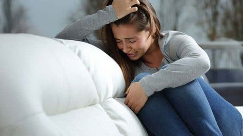 Vrouw met obsessieve gedachten