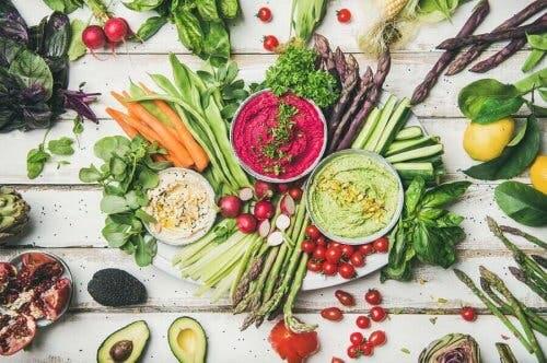 Voedingsmiddelen die veganisten eten